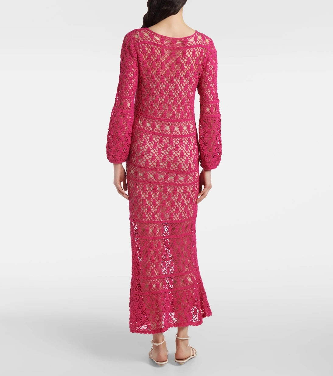 Anna Kosturova - Jennifer cotton crochet maxi dress