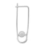 LOEWE Silver-Tone Safety Pin Charm