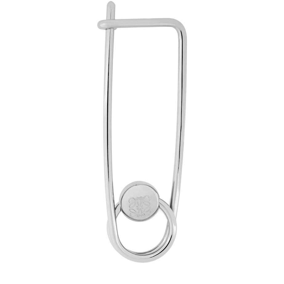 LOEWE Silver-Tone Safety Pin Charm