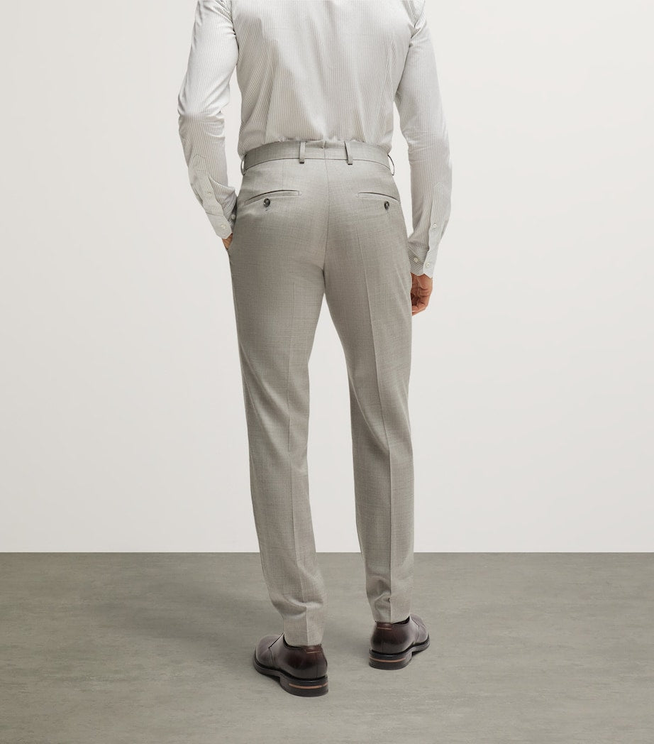 BOSS Virgin Wool Slim 2-Piece Suit