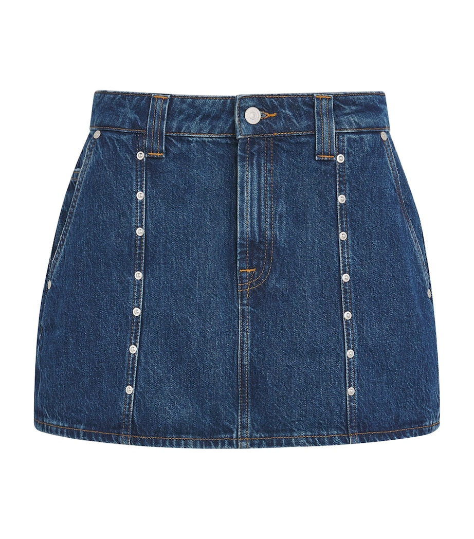 Denim Milly Mini Skirt