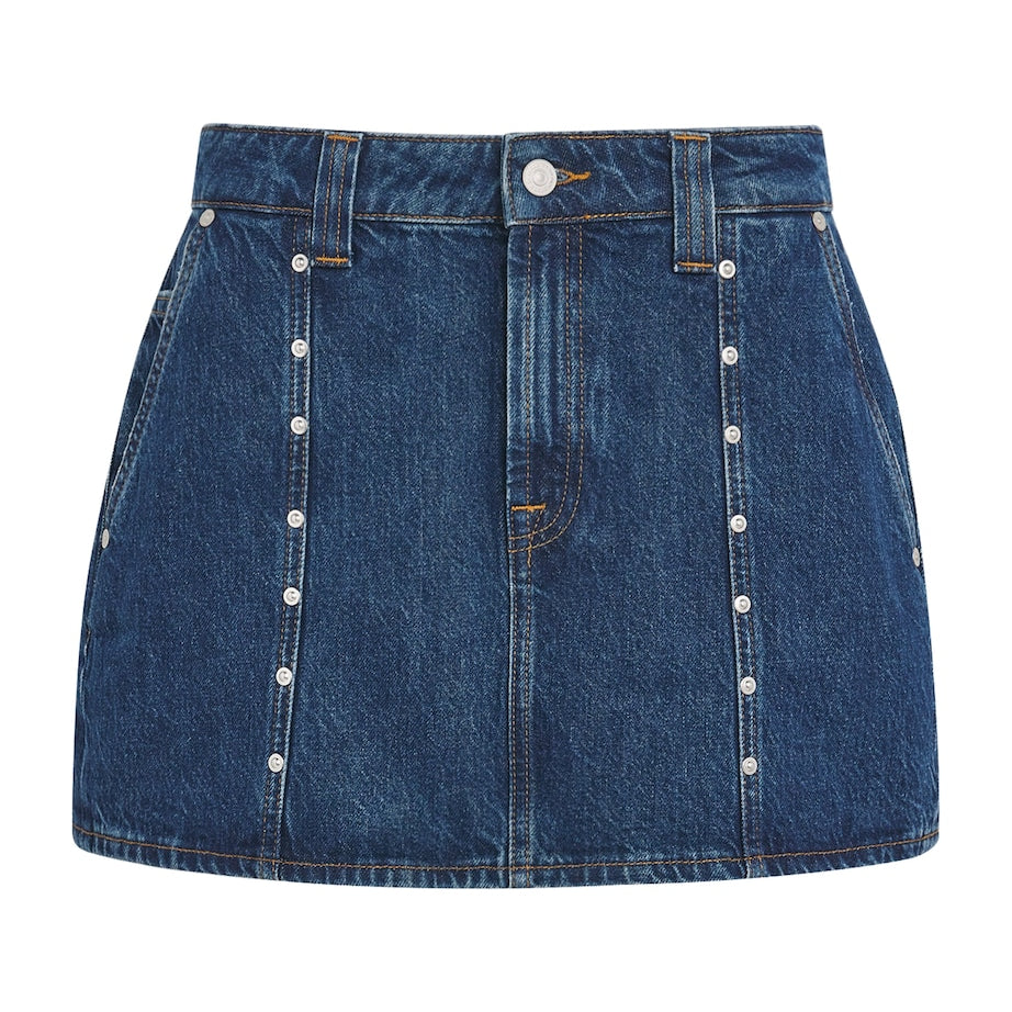 Denim Milly Mini Skirt