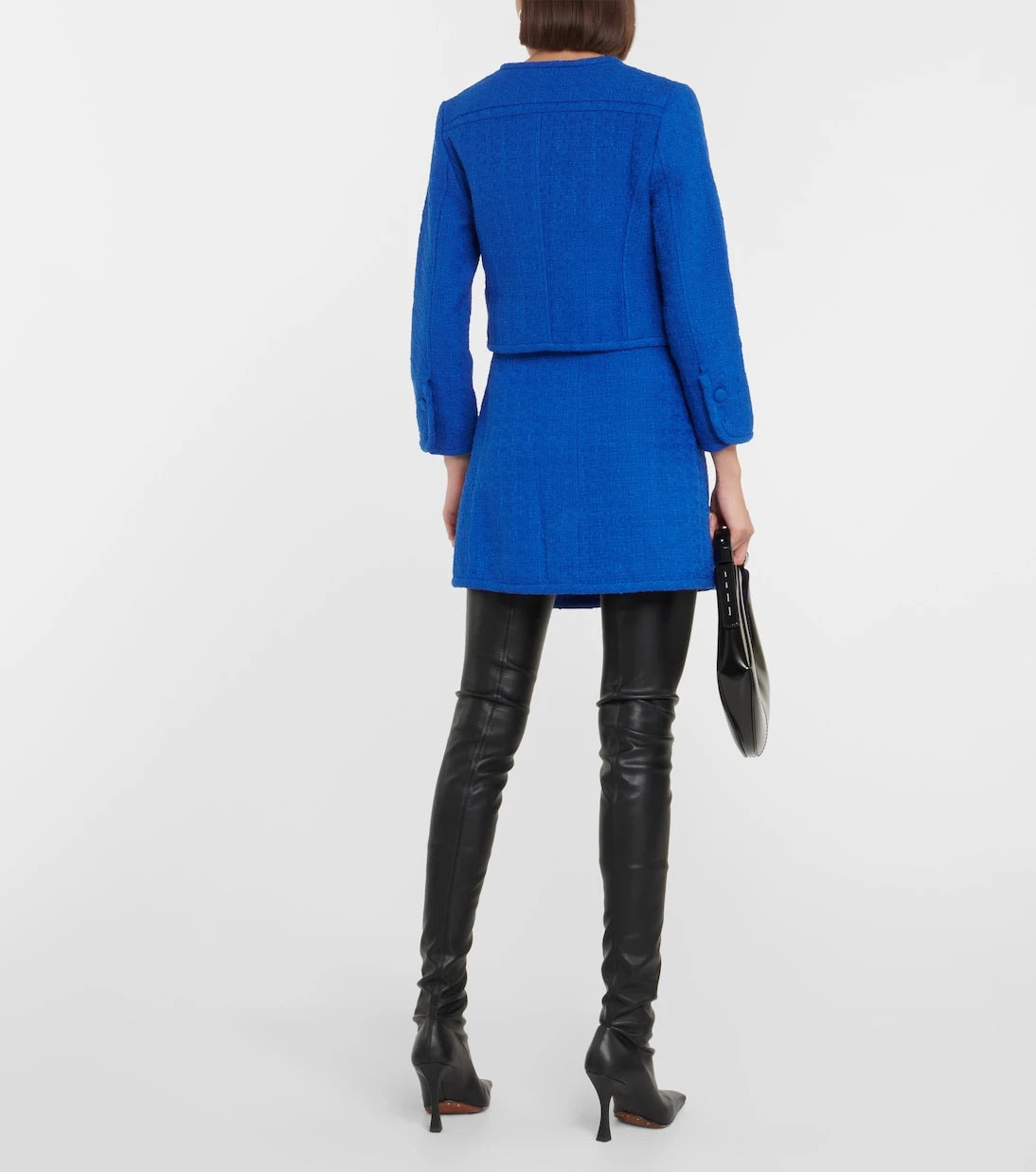 Proenza Schouler - White Label cropped tweed jacket