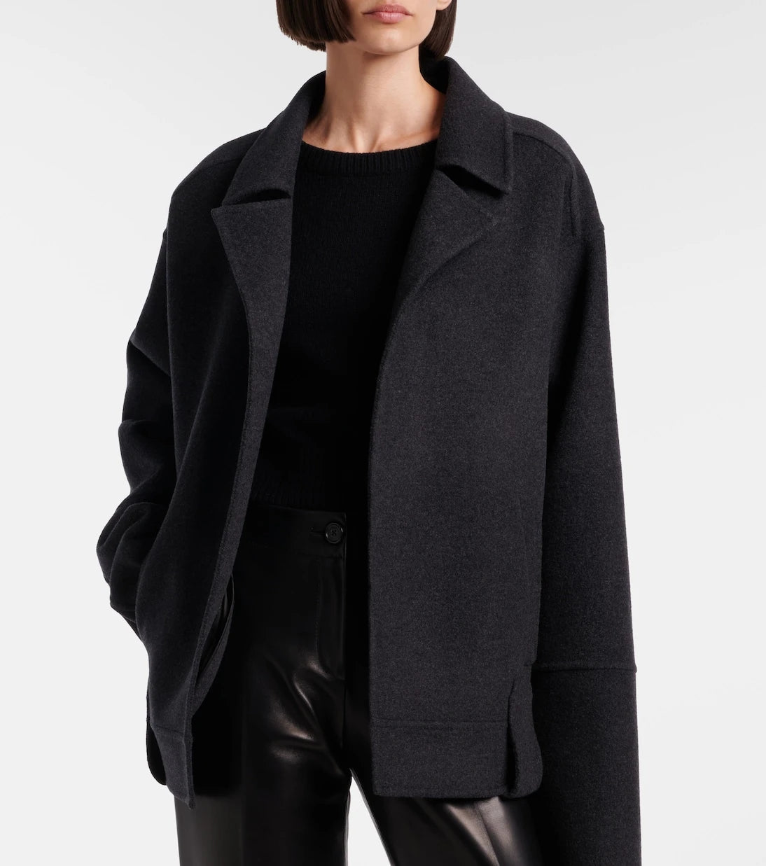 Khaite - Alder belted wool jacket