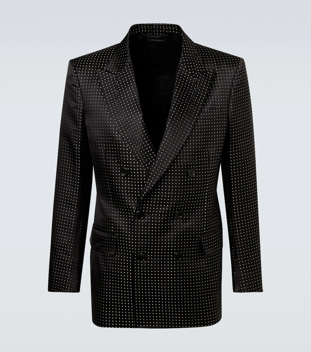 Tom Ford - Polka-dot silk satin suit jacket