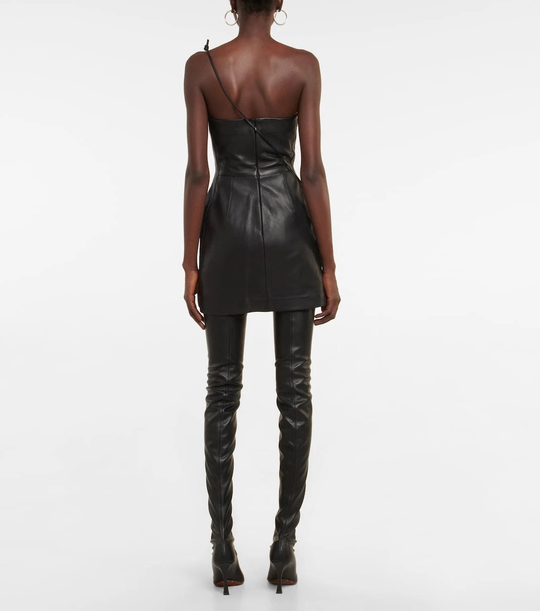 David Koma - Leather minidress