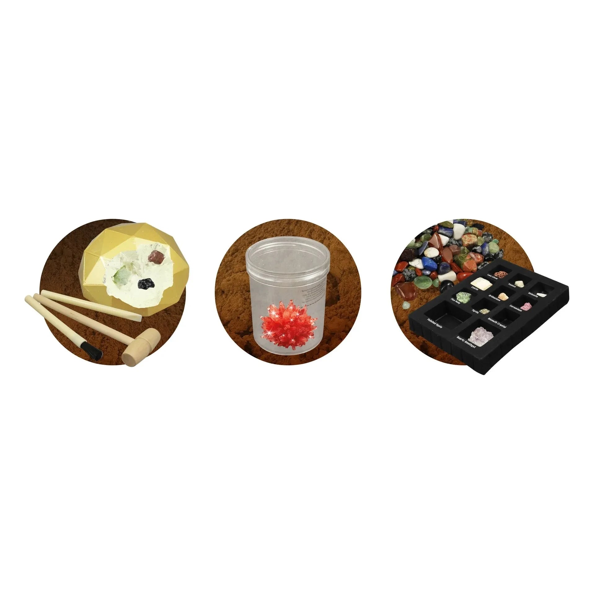 Buki - Gemstones and crystals set