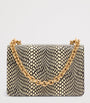 Valentino Garavani Small Snakeskin Vain Shoulder Bag
