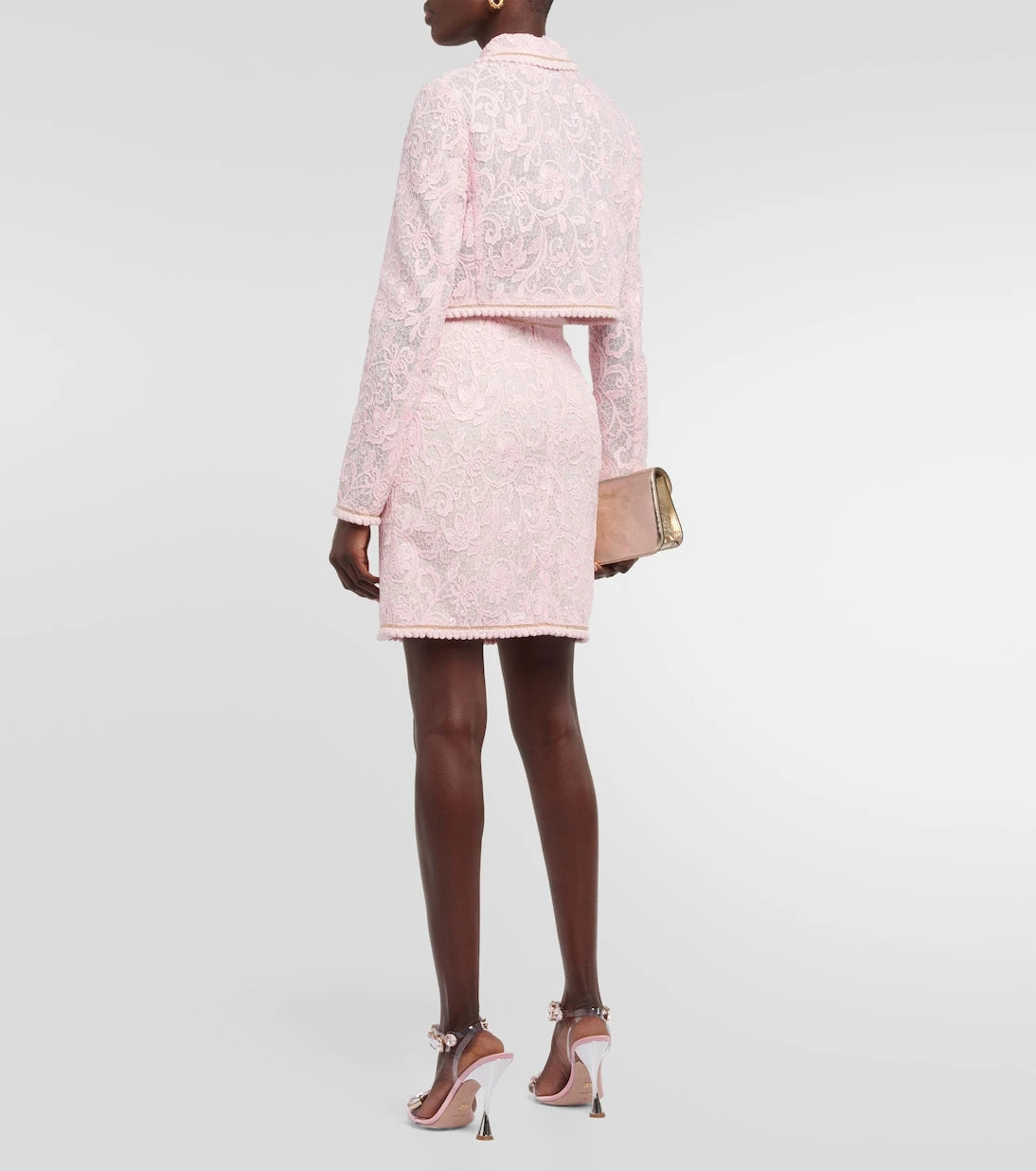 Giambattista Valli - Cropped lace jacket