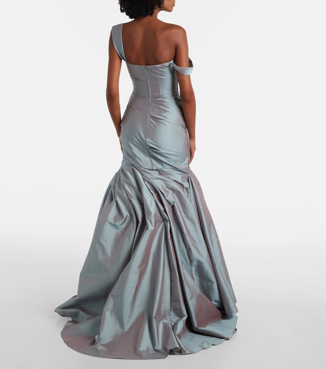 Marmar Halim - Asymmetric ruched gown