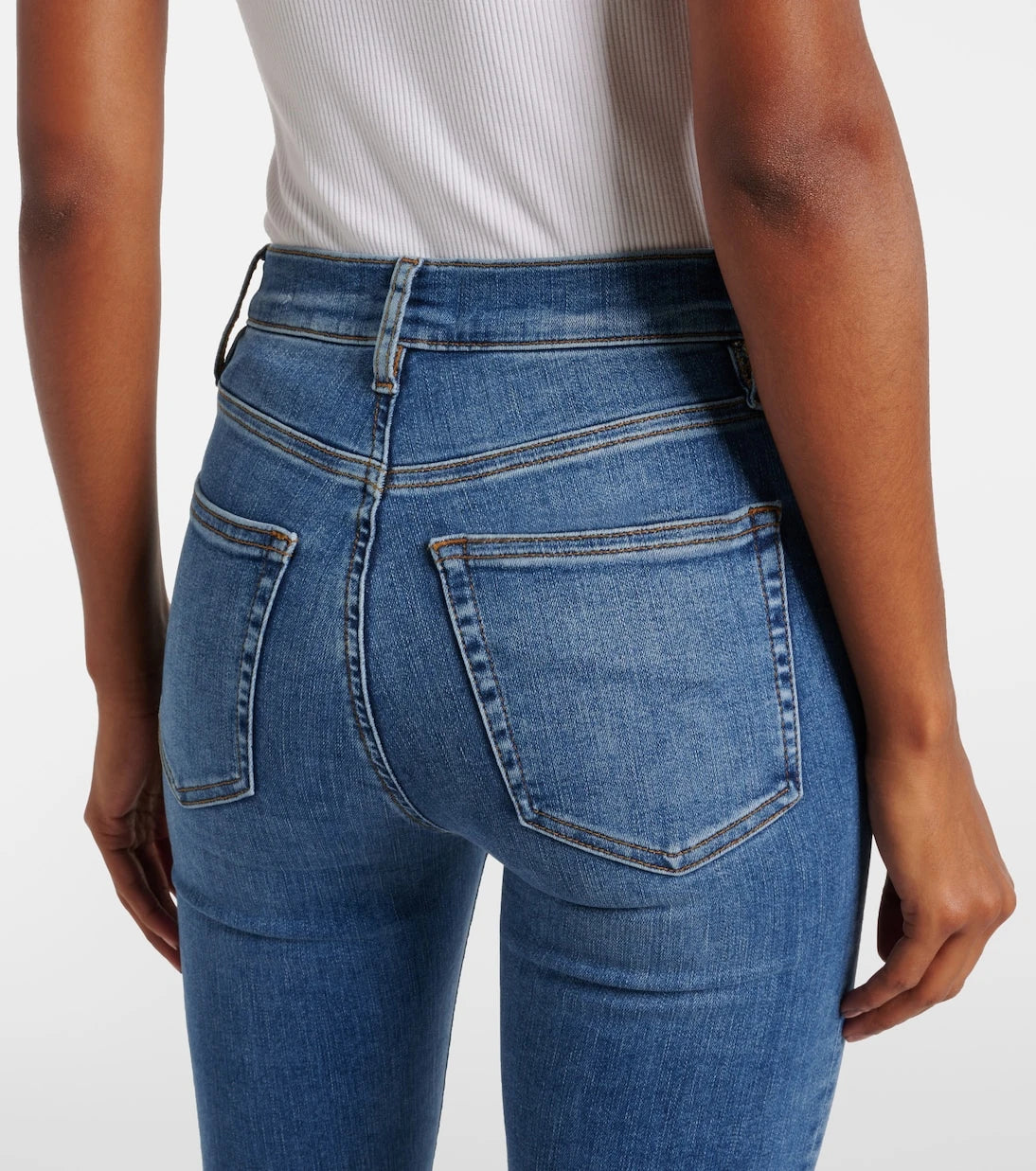 Frame - Le High Straight slim jeans
