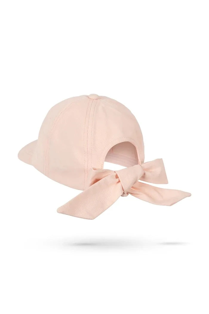 Konges Sløjd FRANKIE BOW CAP GOTS çocuk pamuklu siperlikli şapka