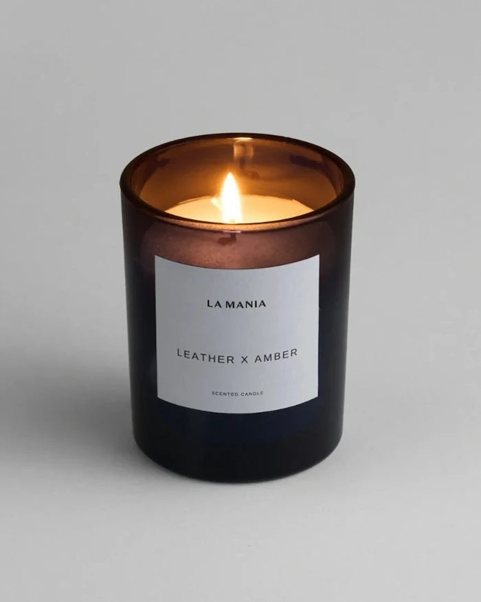 La Mania Leather&Amber Kokulu Mum 180 g
