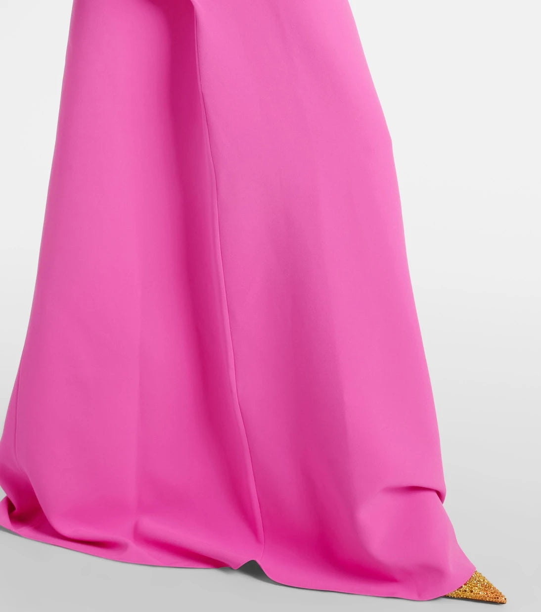 Safiyaa - Amarella crystal-embellished crêpe gown