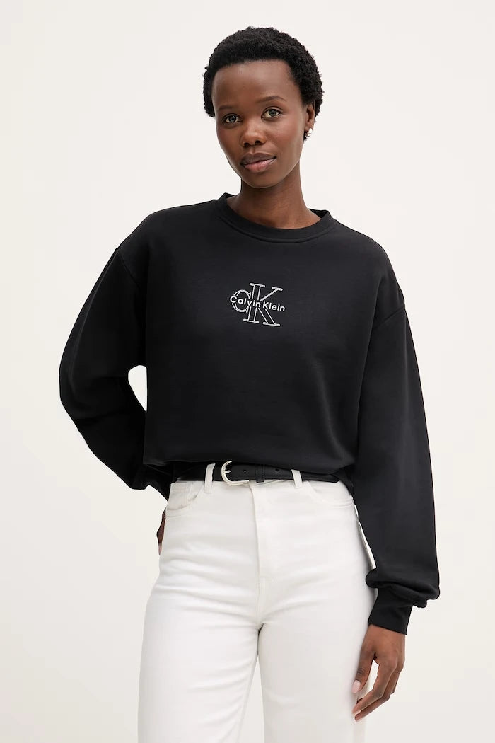Calvin Klein Jeans суичър дамски от памук