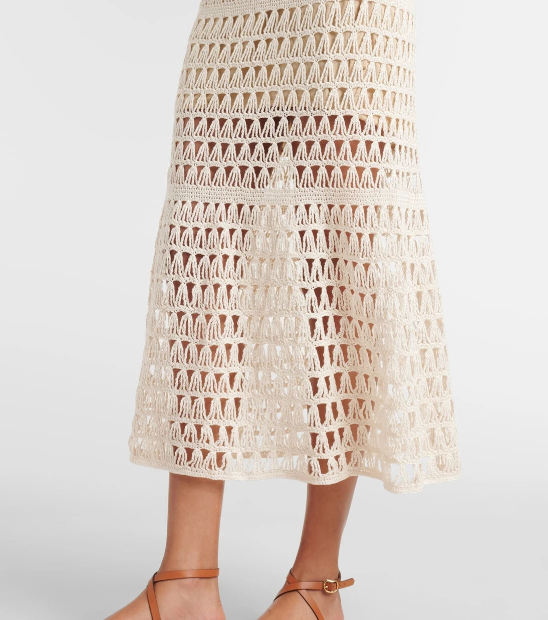 Anna Kosturova - Crochet cotton maxi dress