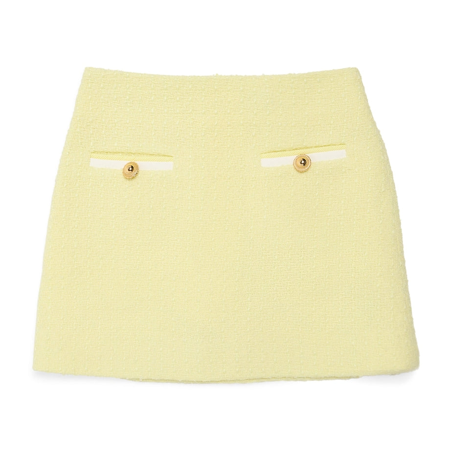 Self-Portrait Kids Bouclé Mini Skirt (3-12 Years)