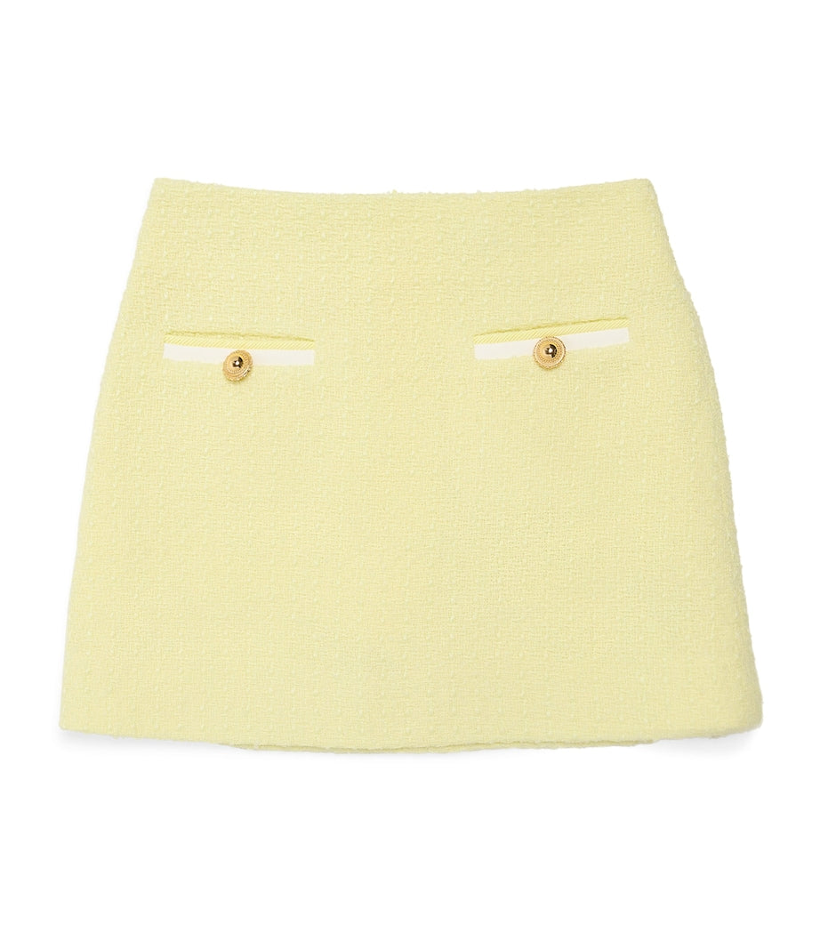 Self-Portrait Kids Bouclé Mini Skirt (3-12 Years)