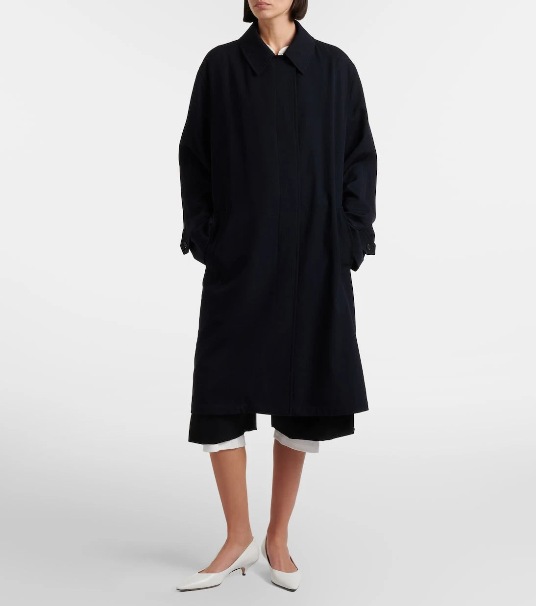 The Row - Kalyan wool Bermuda shorts