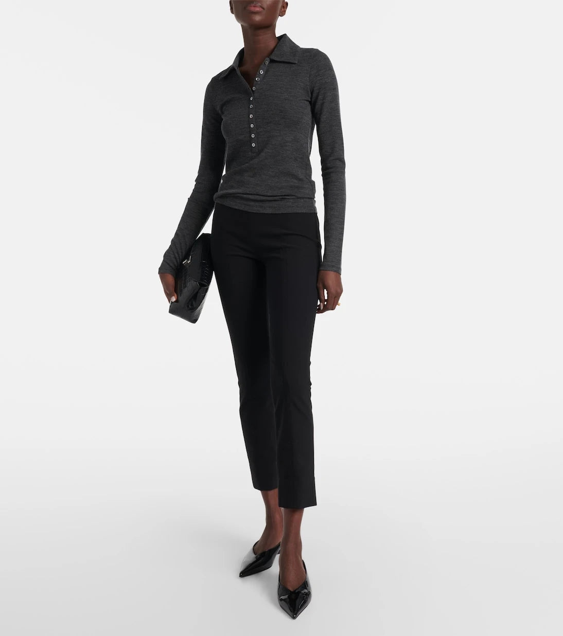 Vince - Sheer polo shirt