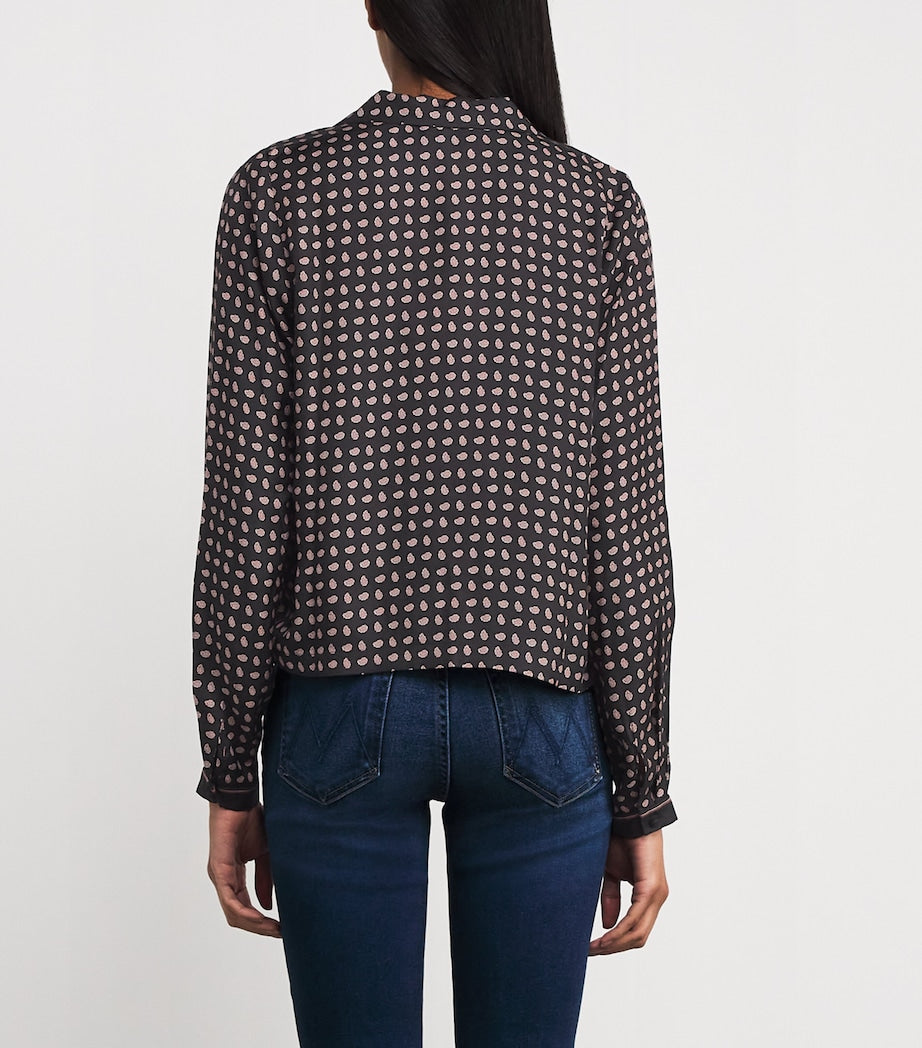 DÔEN Multi Silk-Blend Juliana Blouse