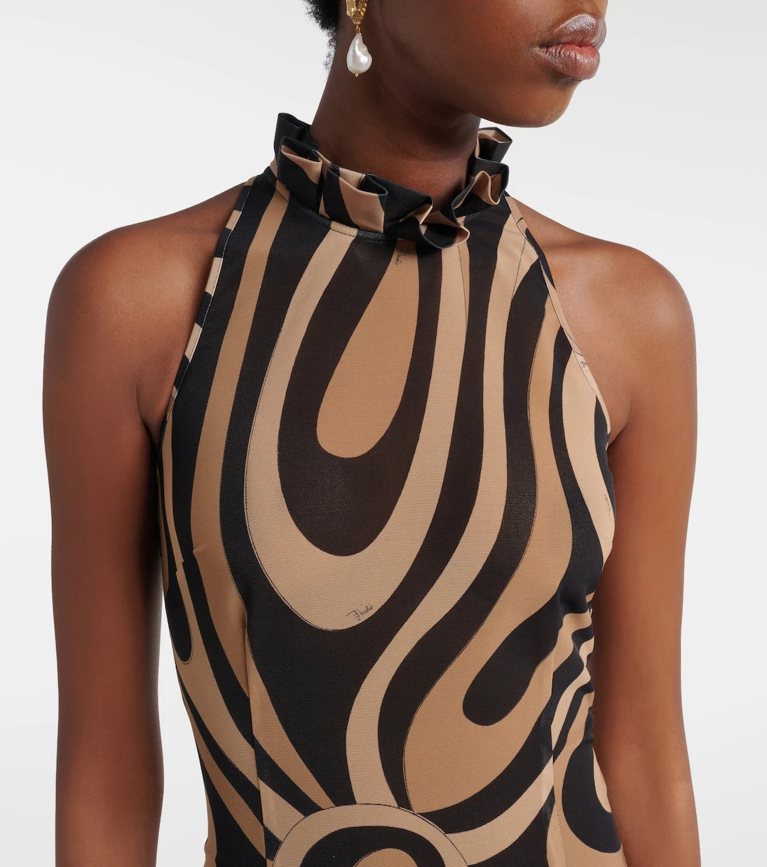 Pucci - Marmo ruffled minidress