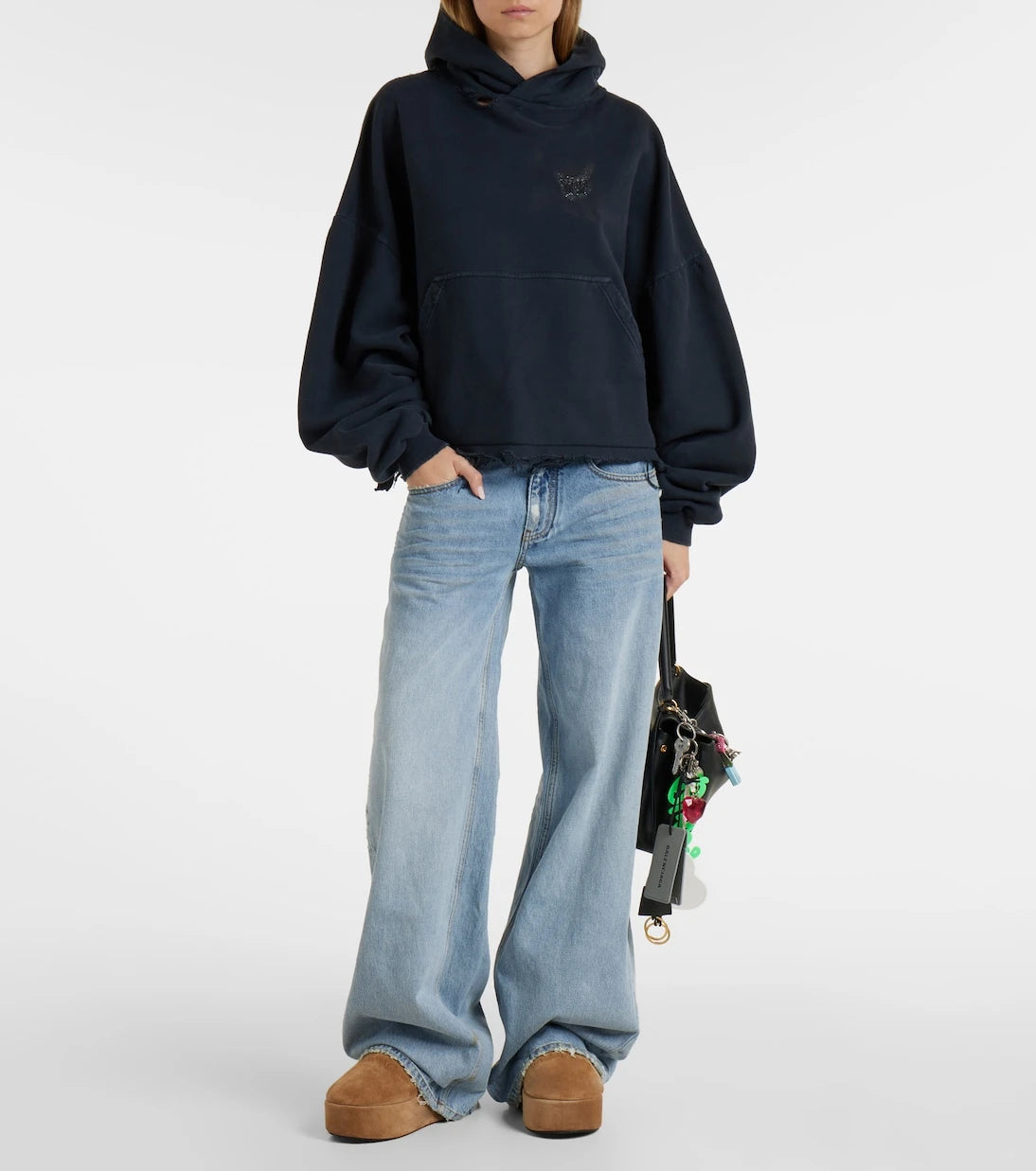 Balenciaga - Alaska suede platform mules