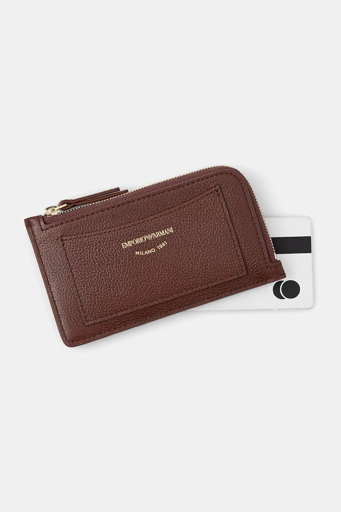 Emporio Armani портфейл дамски от кожа