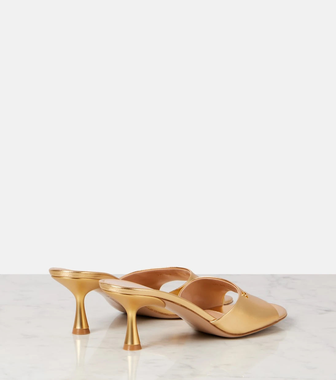 Gianvito Rossi - Ascent 55 leather mules