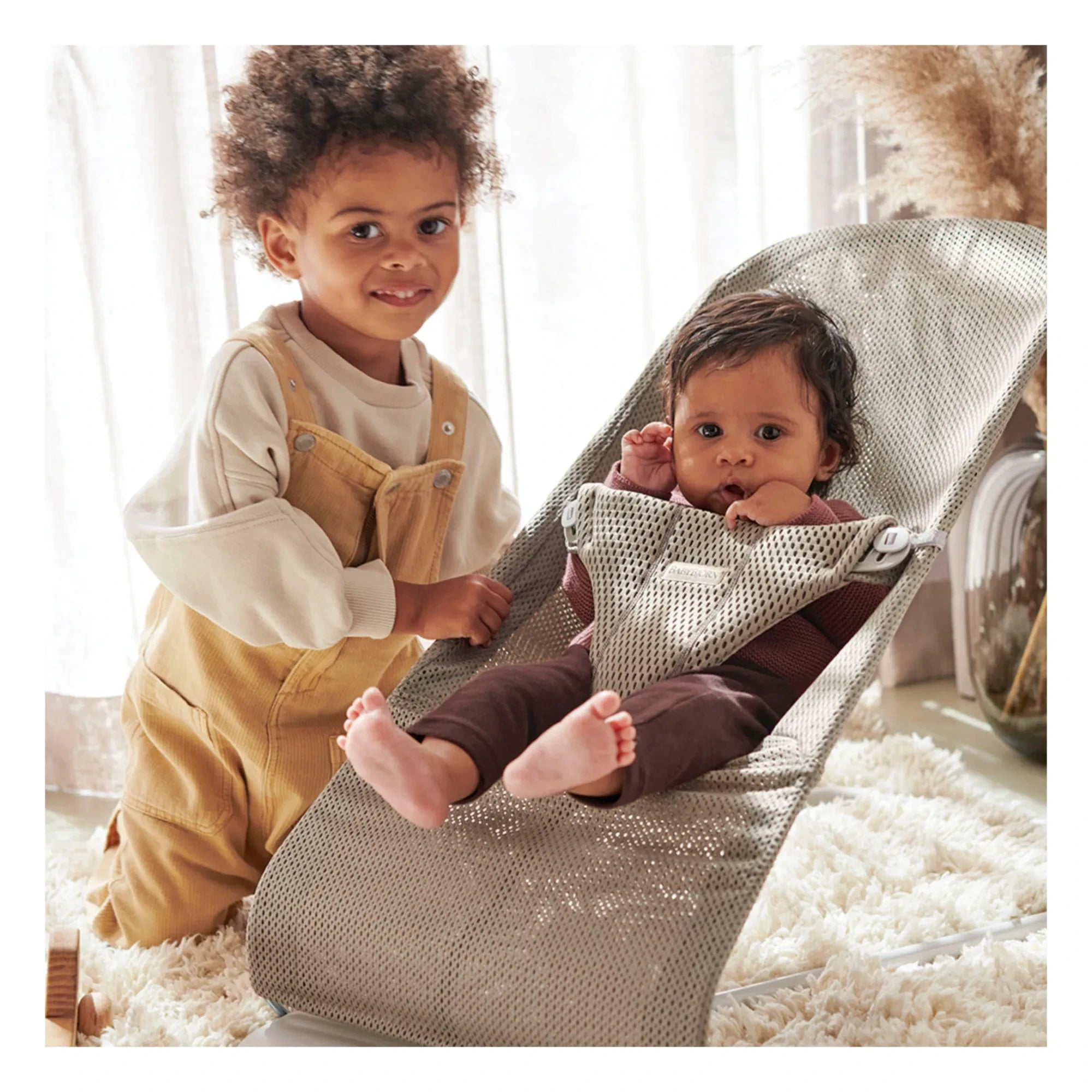 BabyBjörn - Bliss Mesh Baby Bouncer | Beige