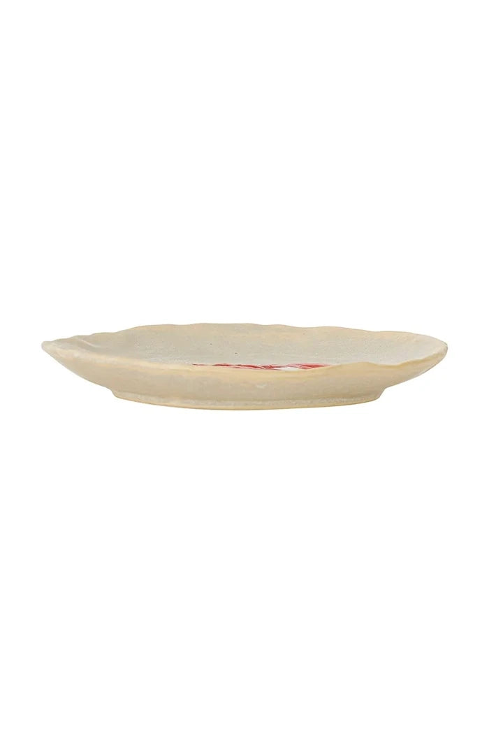 Bloomingville taş toprak aperatif tabak seti 13 x 1,5 cm