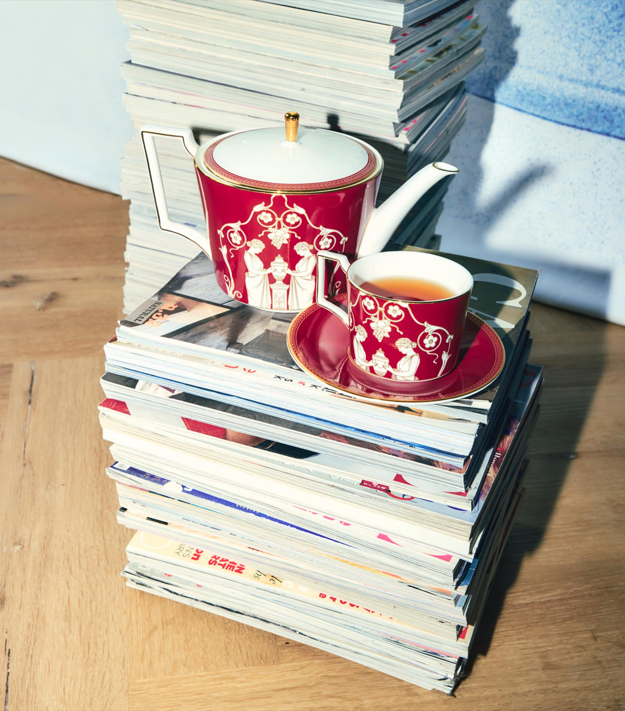 Renaissance Teacup and Saucer