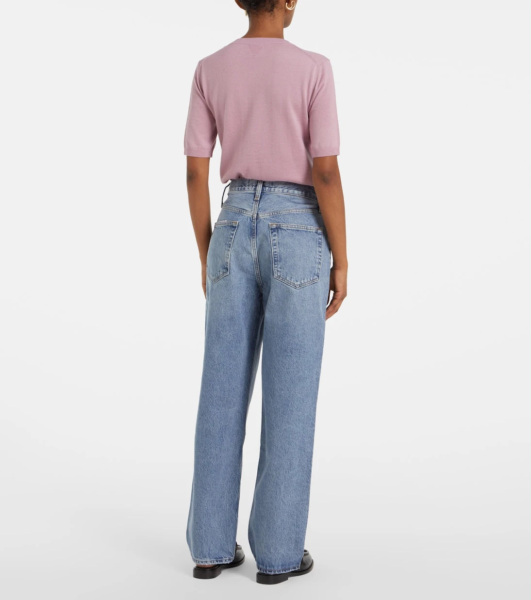Agolde - V-Waist Baggy straight jeans