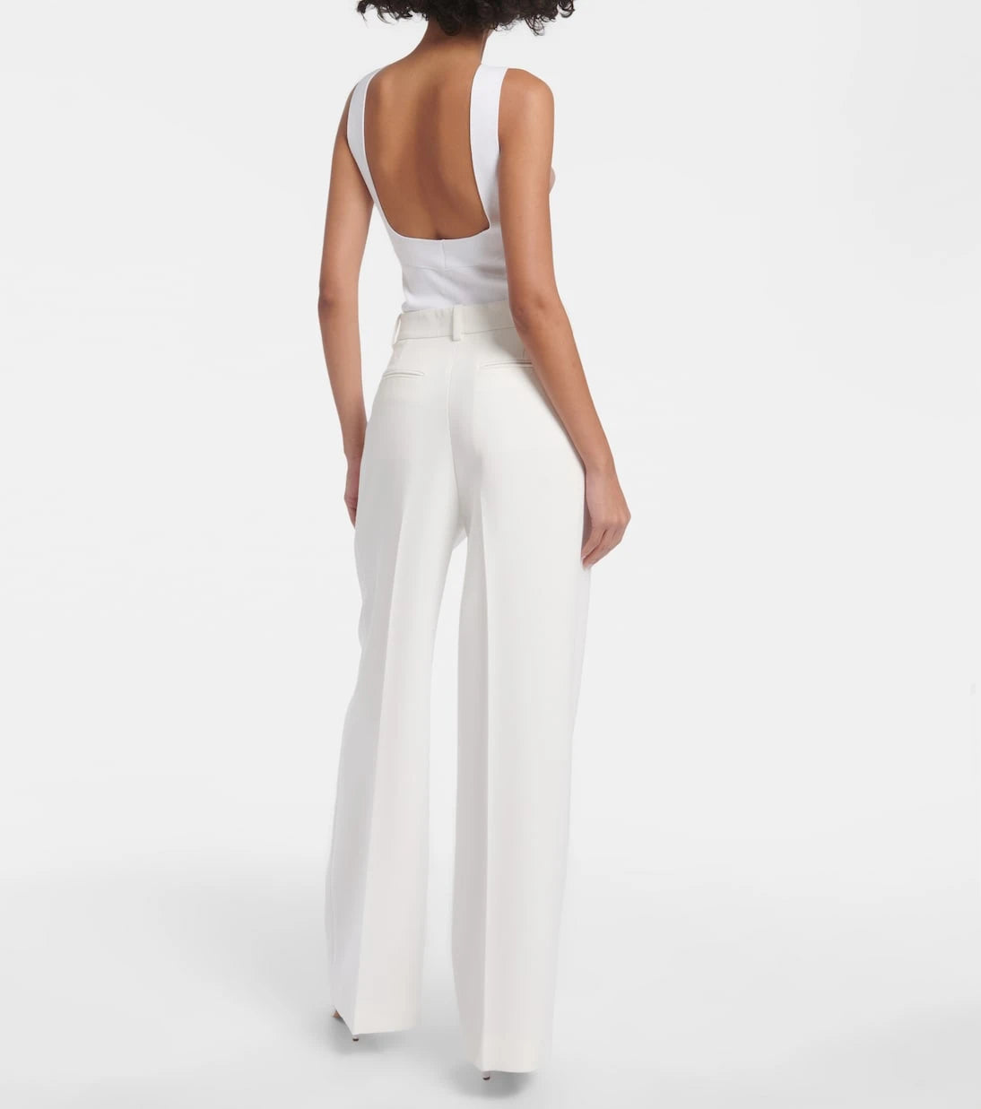 Khaite - Bacall mid-rise wide-leg pants