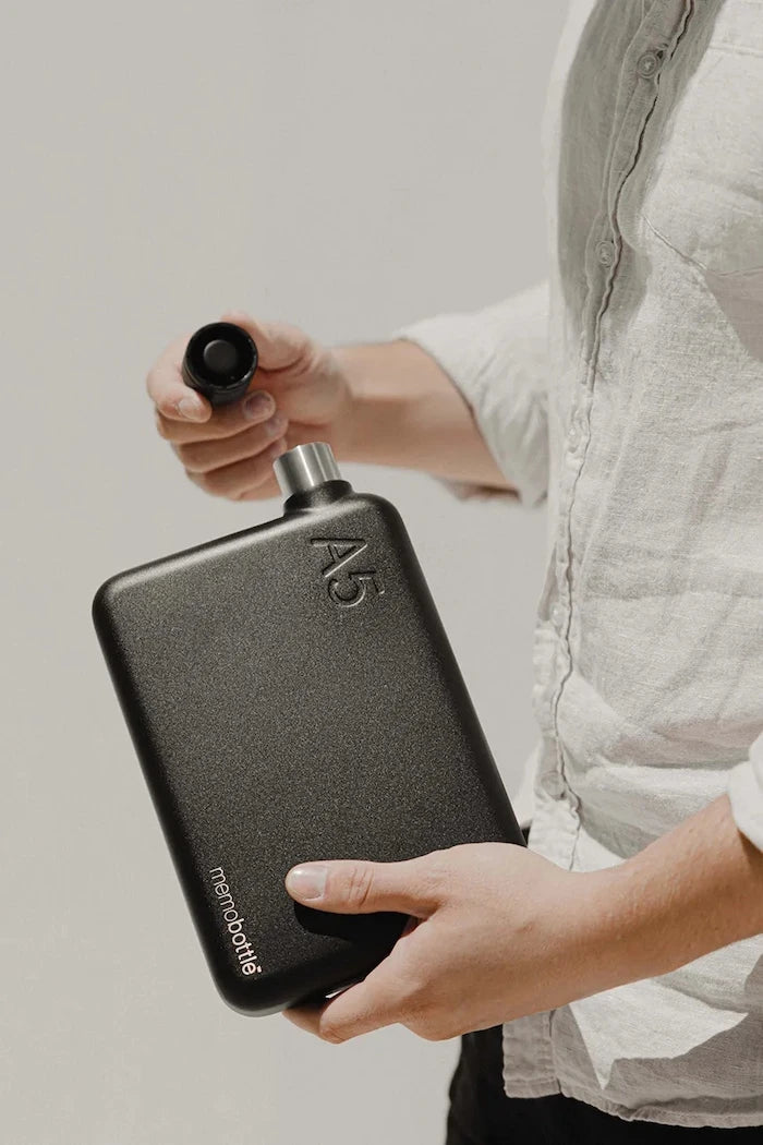 memobottle Paslanmaz Çelik Su Şişesi A5 Stainless Steel
