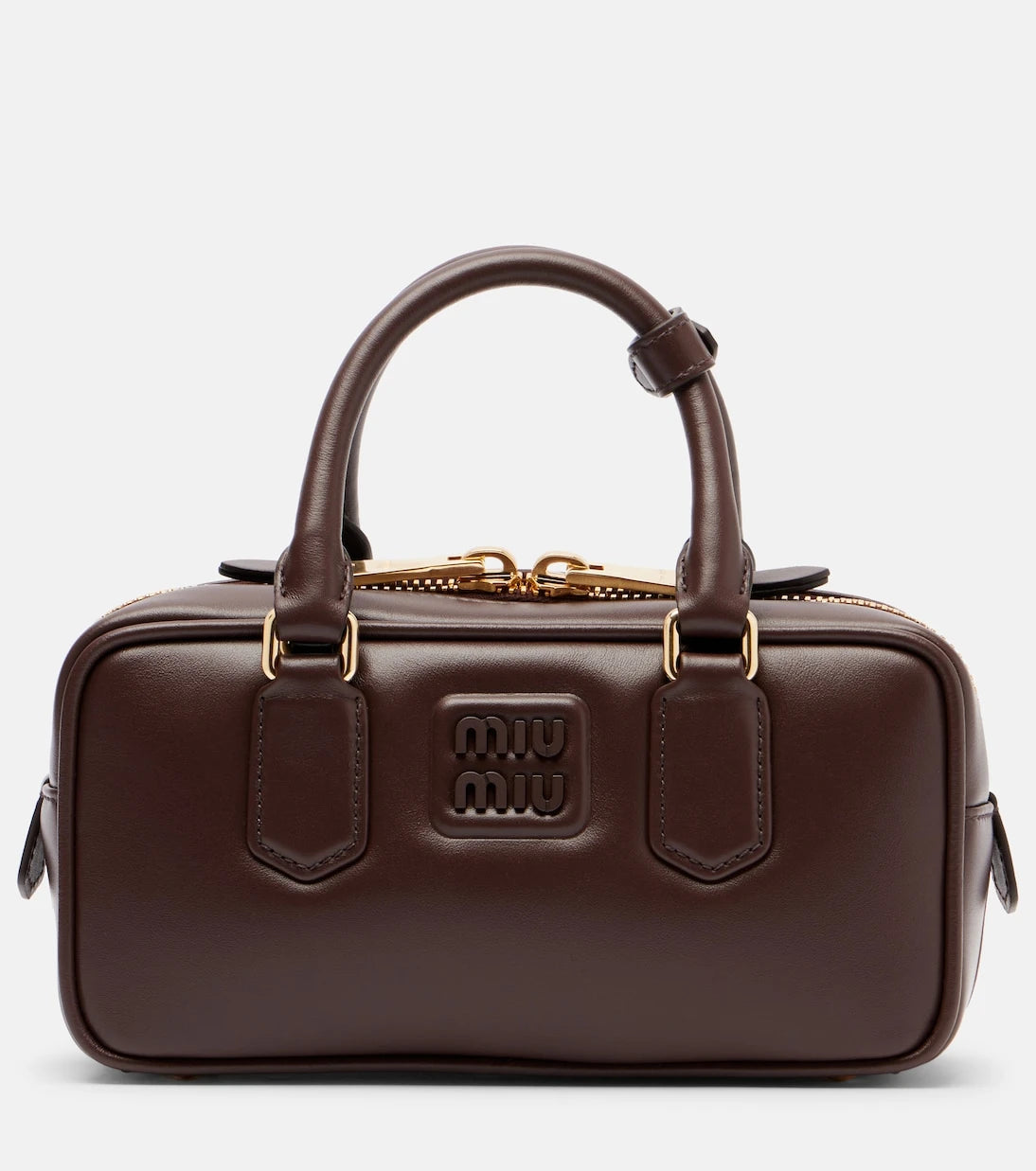 Miu Miu - Arcadie leather tote bag