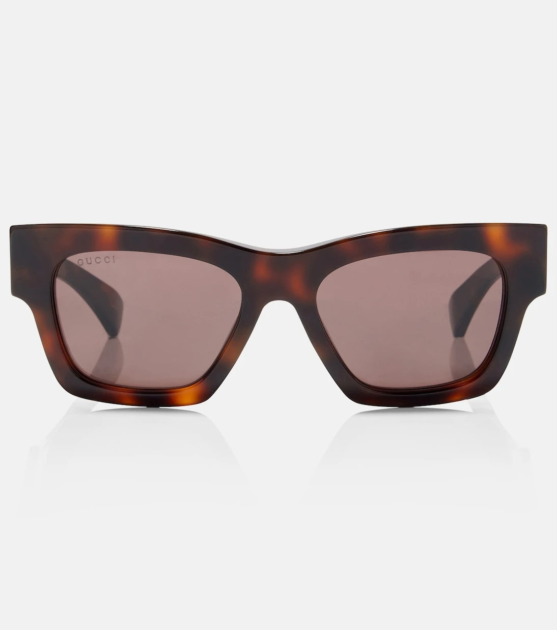 Gucci - Lettering square sunglasses