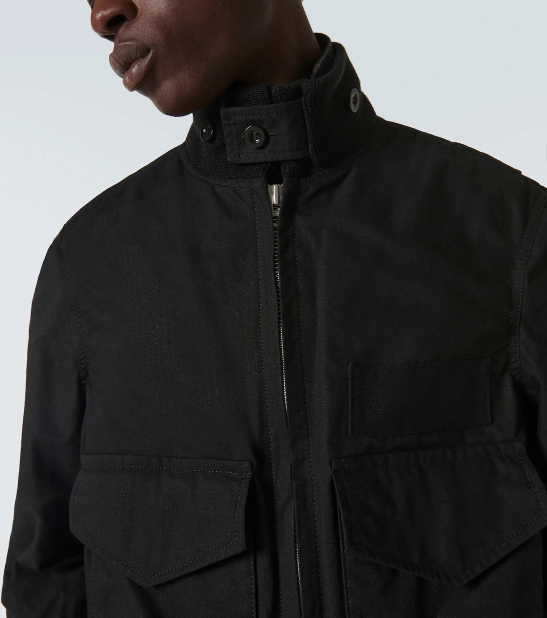 Sacai - Cotton-blend ripstop jacket
