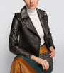 Claudie Pierlot Black Leather Jacket