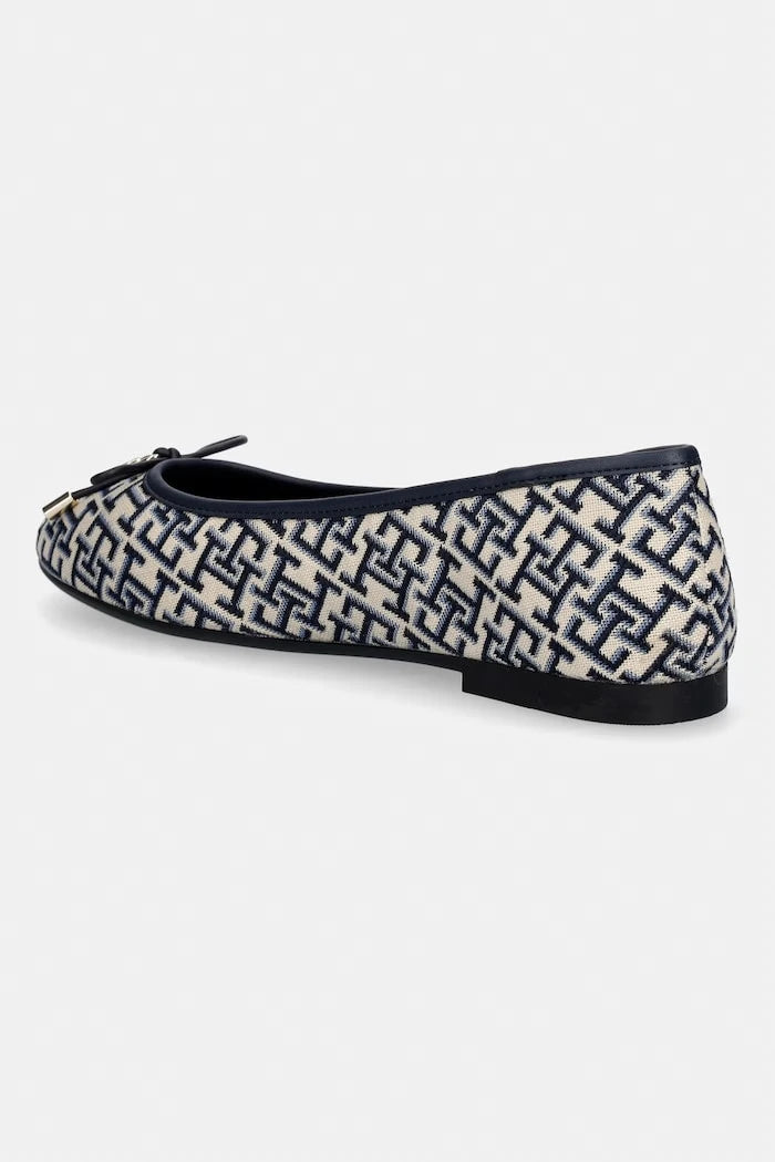 Tommy Hilfiger балеринки TH CHARM JACQUARD BALLERINA
