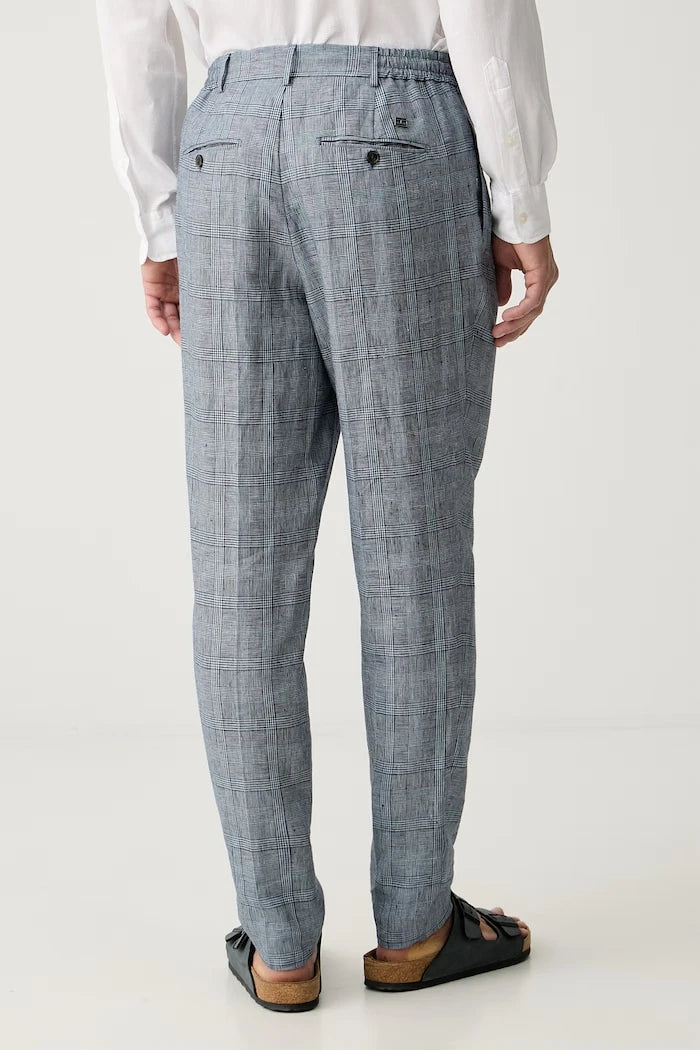 Tommy Hilfiger resmi erkek keten pantolon NEW YORK