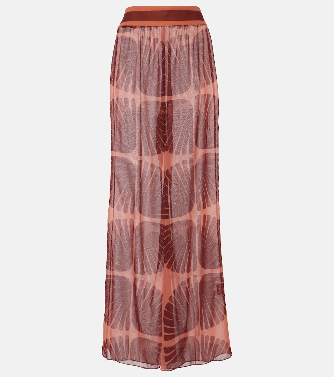 Johanna Ortiz - Printed georgette wide-leg pants
