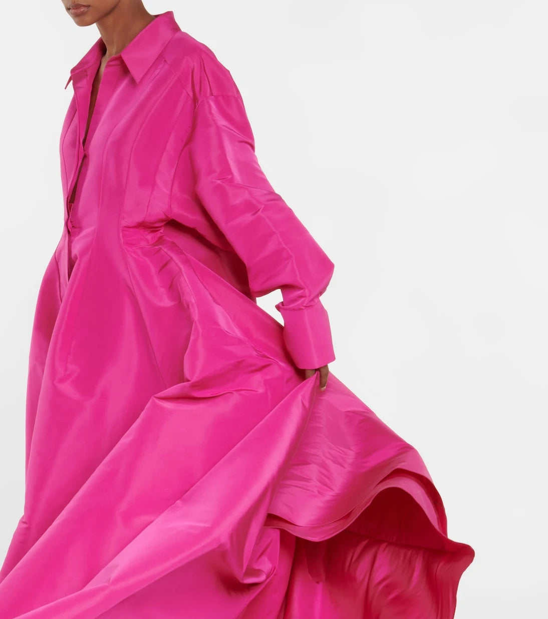 Valentino - Silk faille gown
