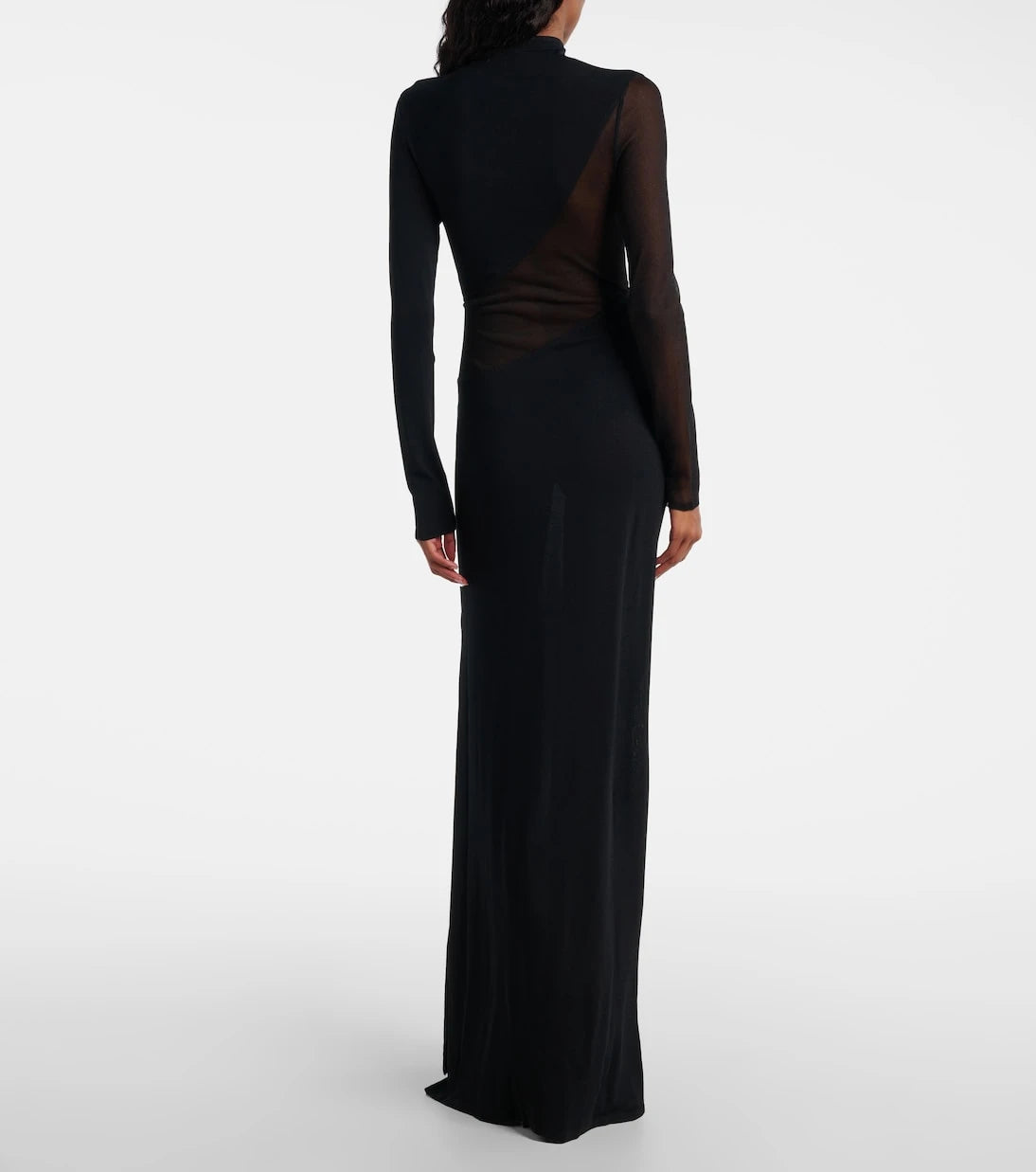 Alaïa - Knitted sheer gown