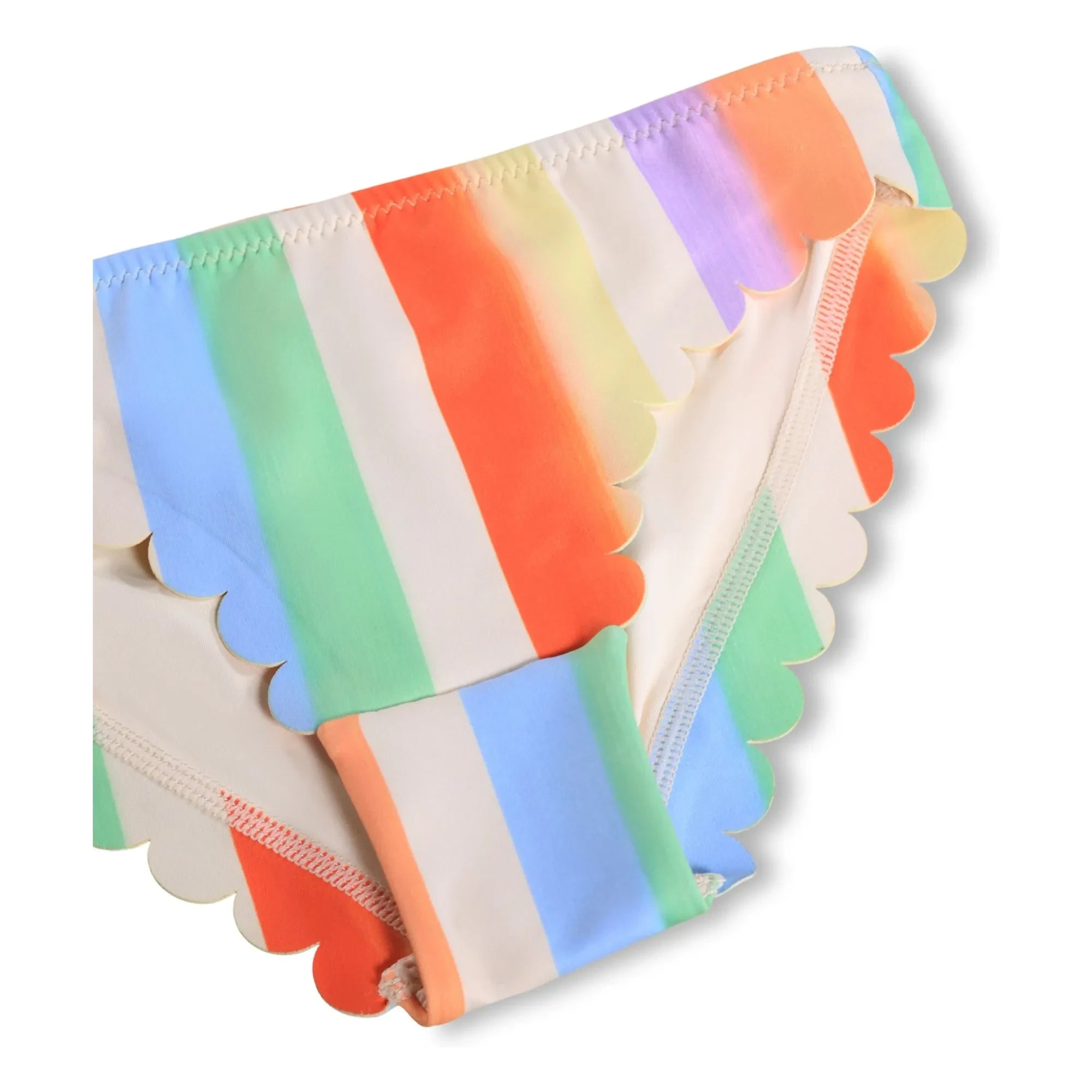 Molo - Nolina Swimsuit Striped Recycled Fibers | Orange