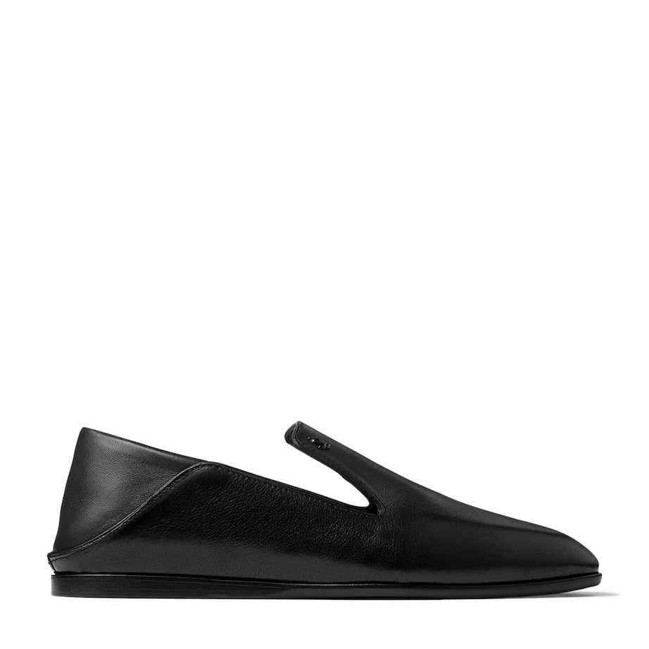 Eliot Calfskin Slippers BLACK