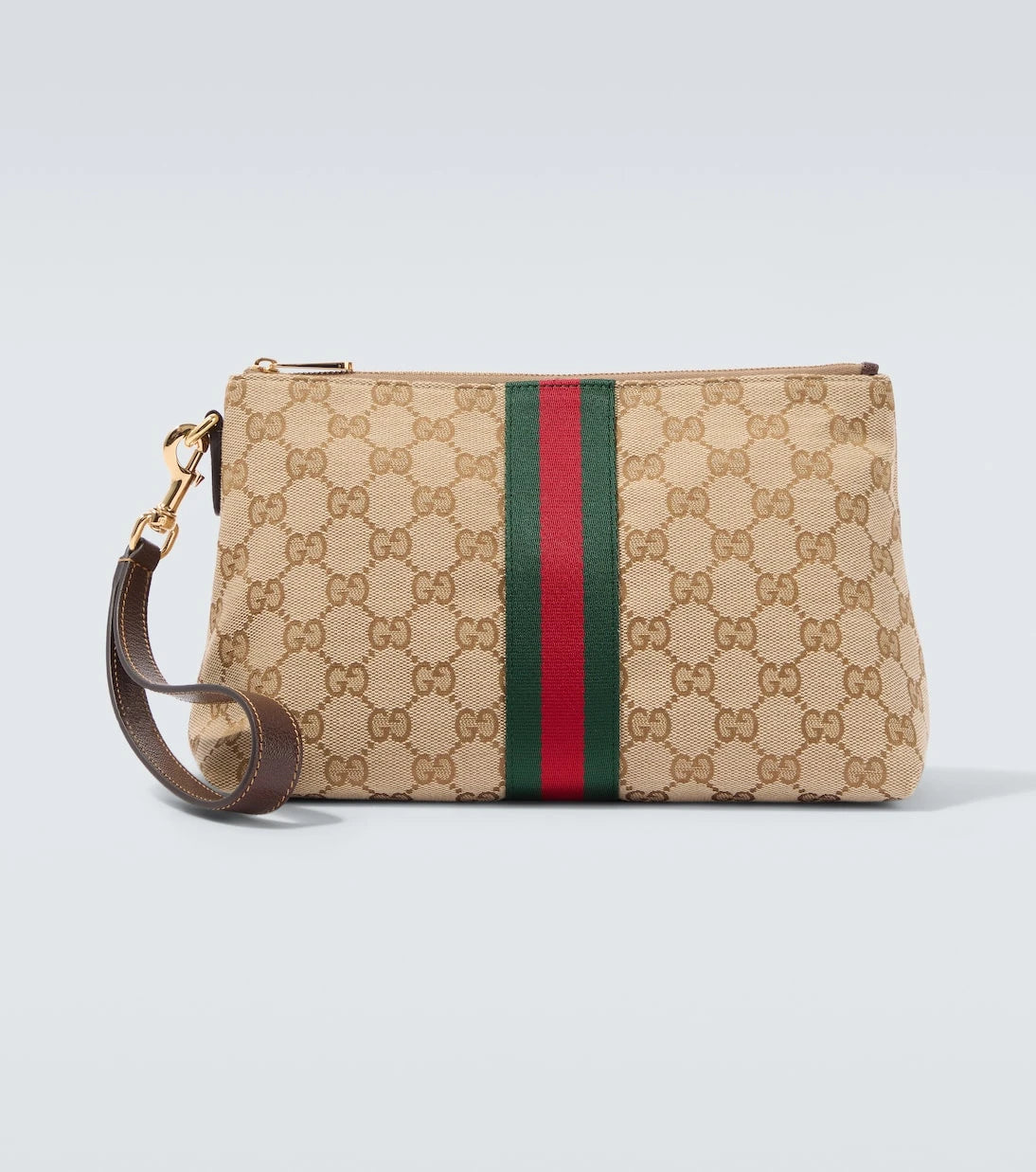 Gucci - GG Canvas Small pouch with strap