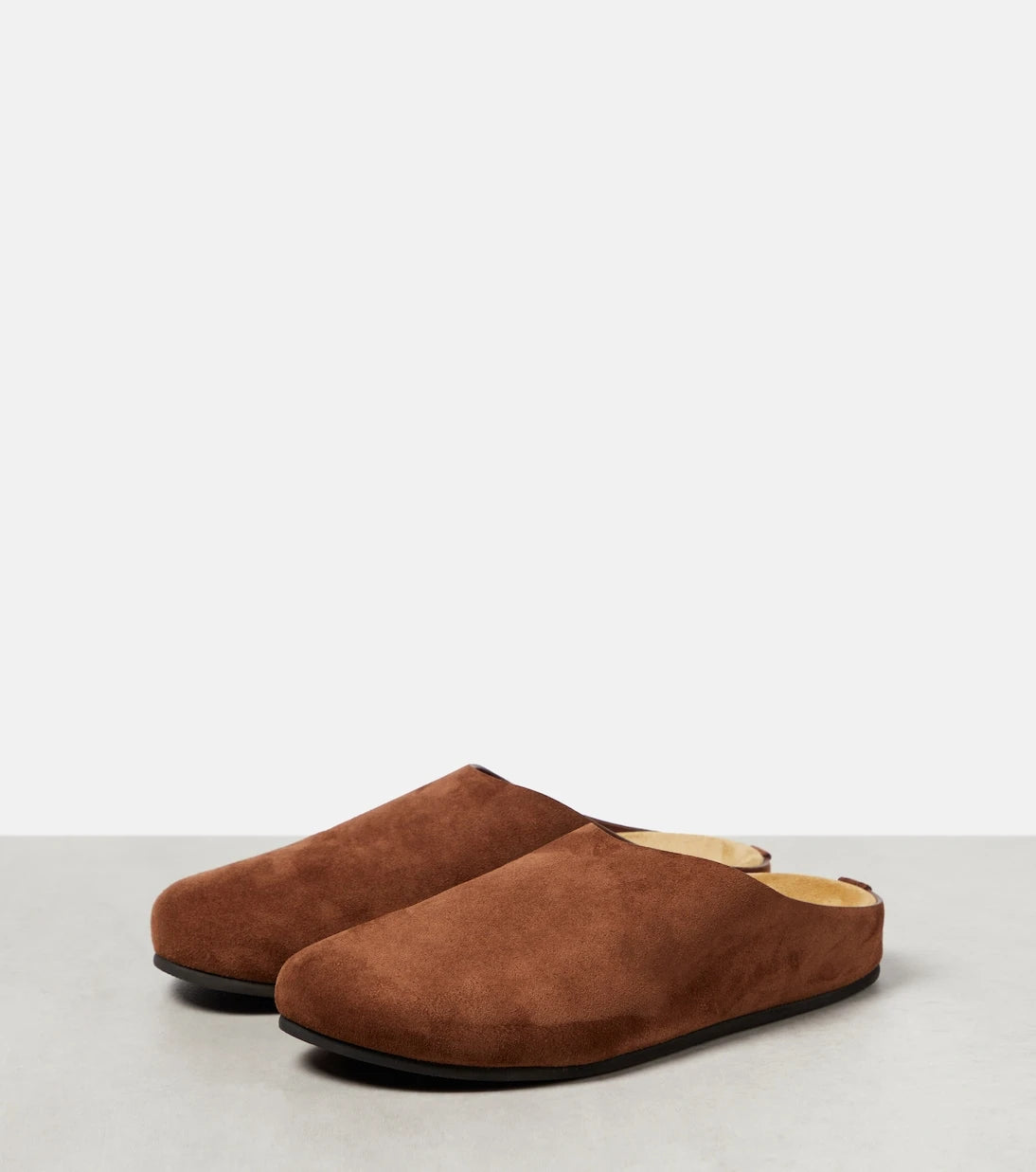 The Row - Hugo suede mules