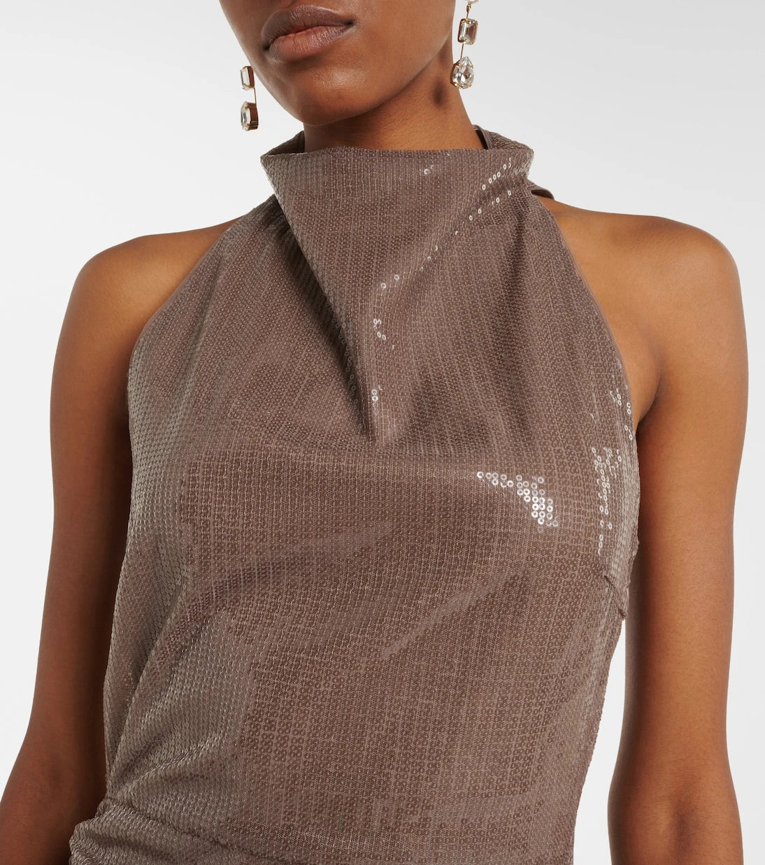 Rotate - Sequined maxi dress