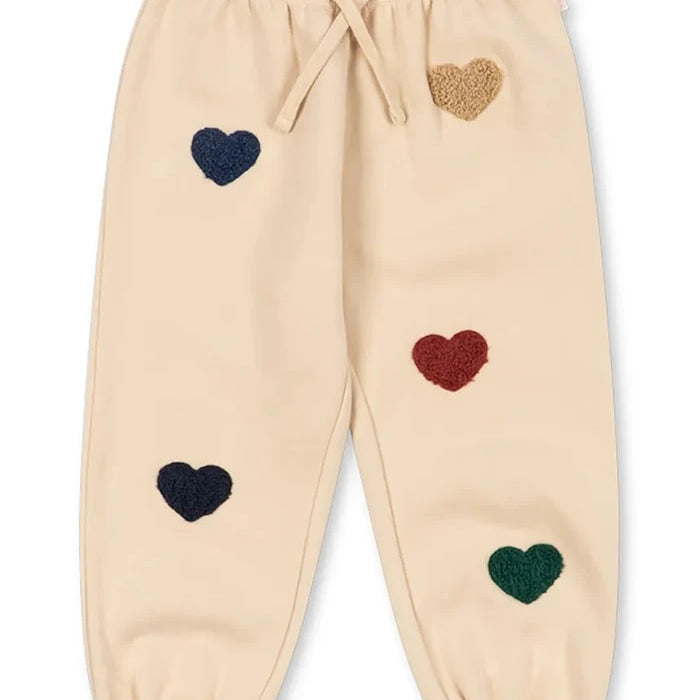 Konges Sløjd çocuklar için pamuklu LOU TERRY SWEAT PANTS OCS